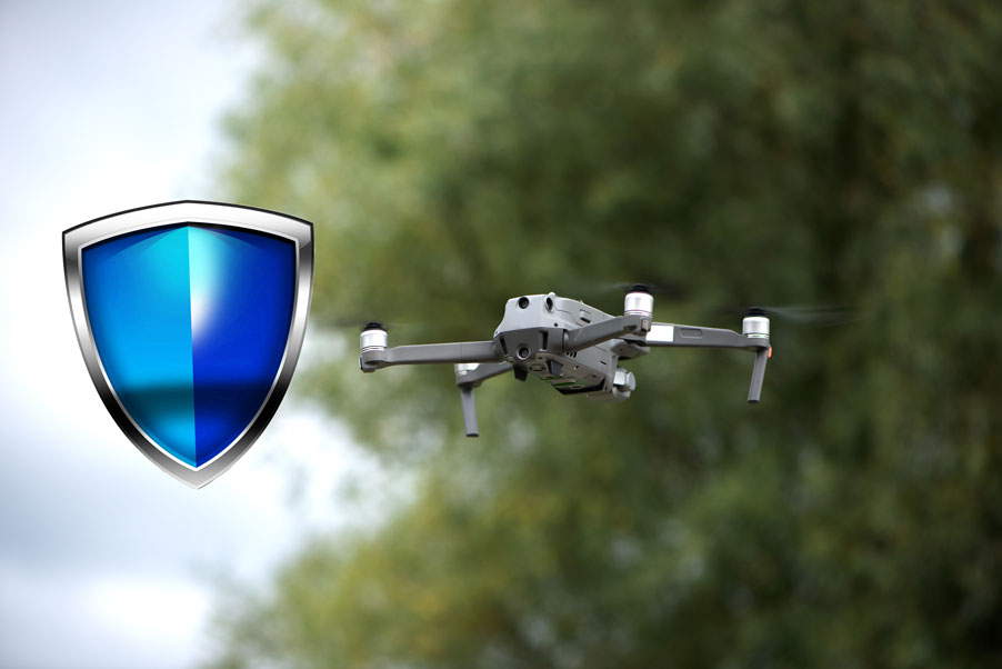 drone-flying-in-the-air - drone security - drone hacking - new to drones