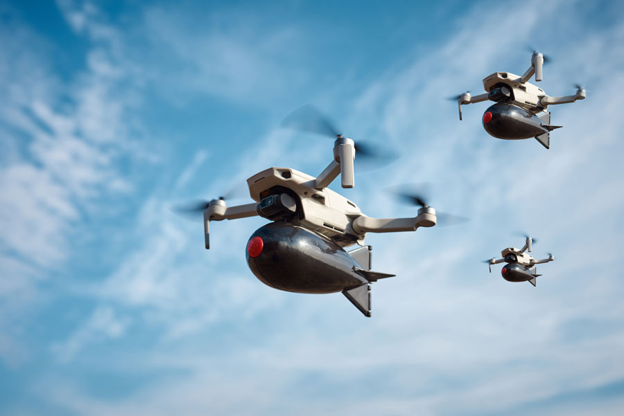 three-consumer-civilian-drones - ukraine - drone warfare - new to drones