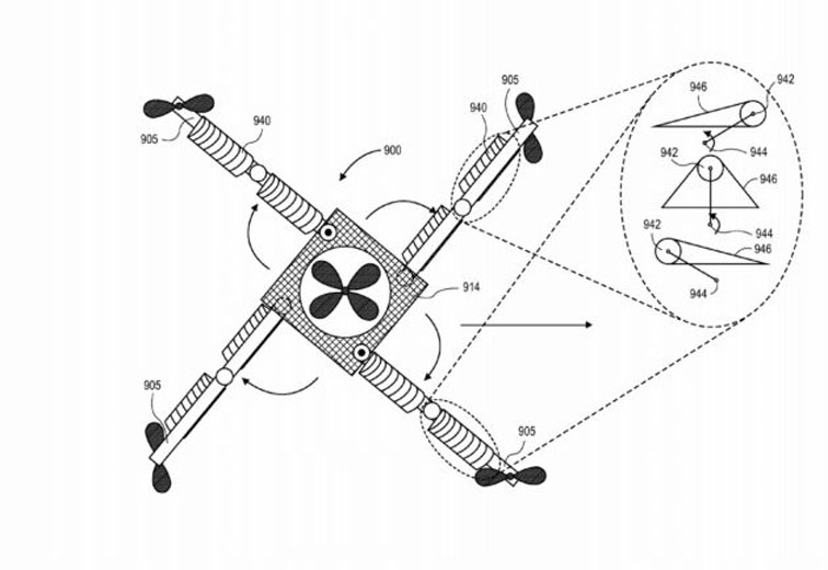 amazon shape-shifting drone patent - new to drones